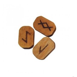 Runes en bois Lo Scarabeo 3
