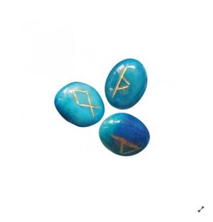 Runes en Onyx bleu Lo Scarabeo 2