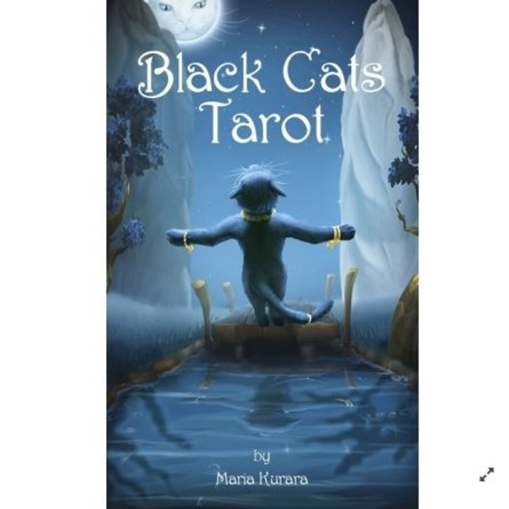 Tarot des Chats Noirs - Black Cats Tarot - Maria Kurara 1
