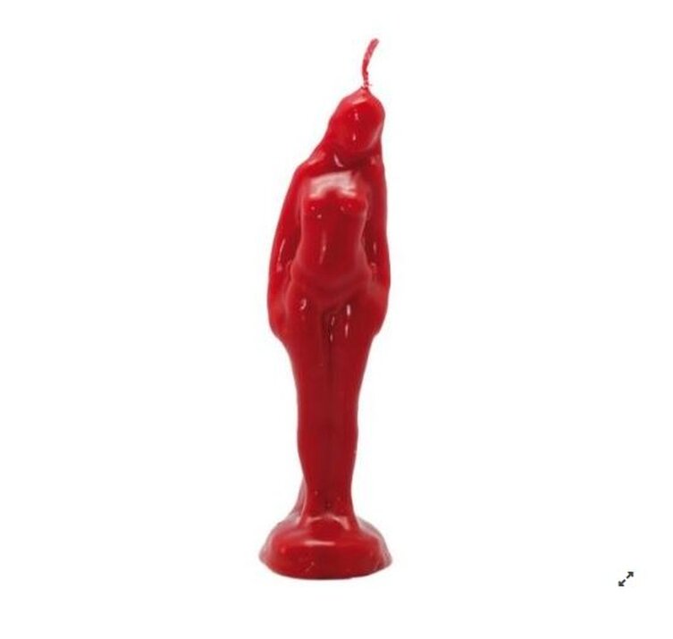 Bougie Pomba Gira rouge