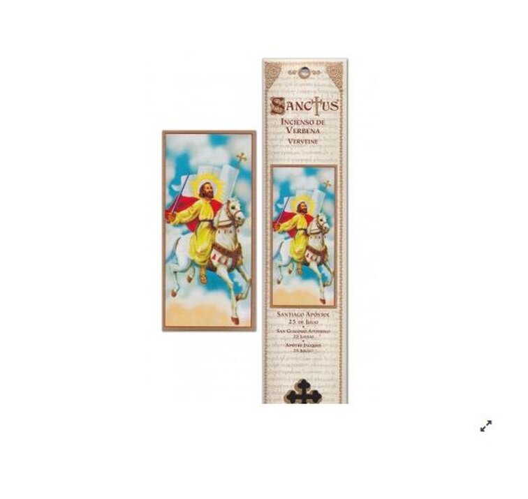 Pochette encens Saint Jacques - 15 bâtonnets Sanctus